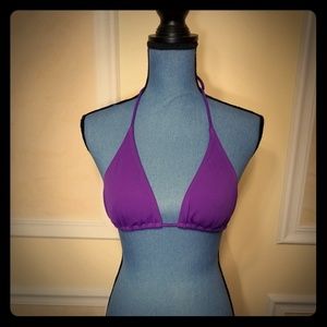 Tahiti purple bikini top